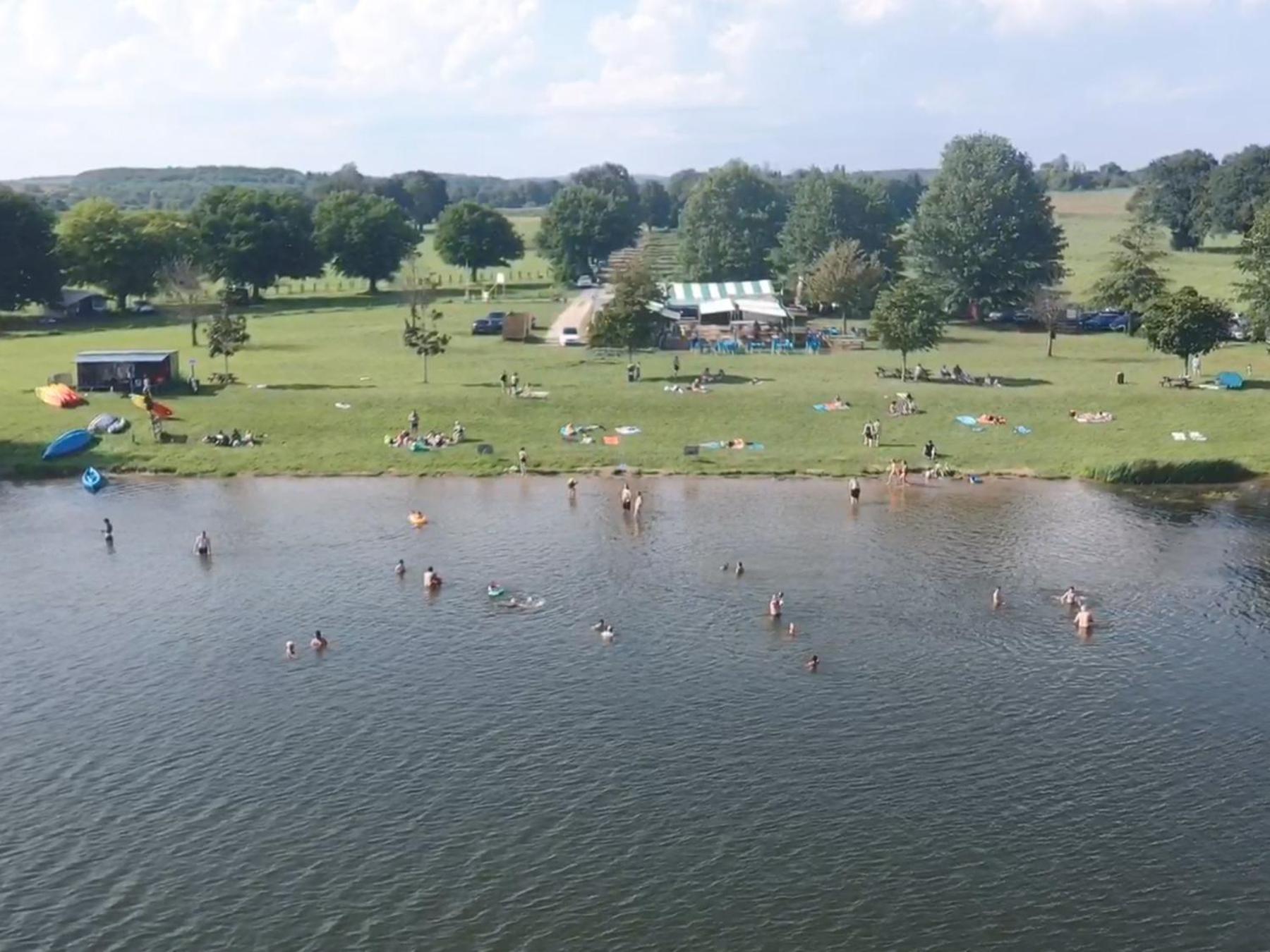 Tente Lodge La Plage Autet Exteriör bild